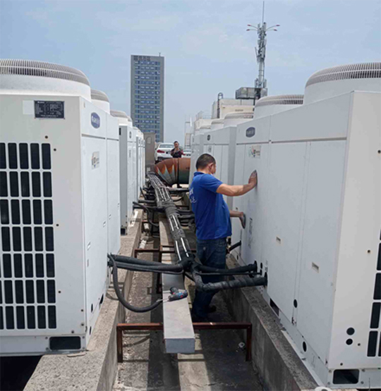 苏州中央空调制热和不制冷系统维修方法